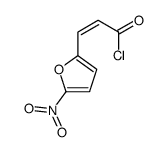 3-(5-nitrofuran-2-yl)prop-2-enoyl chloride结构式