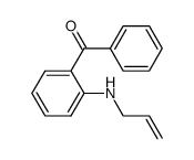 (2-(allylamino)phenyl)(phenyl)methanone Structure