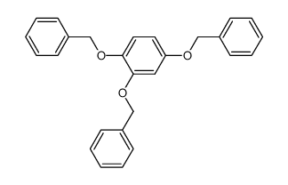 1,2,4-tribenzyloxybenzene Structure