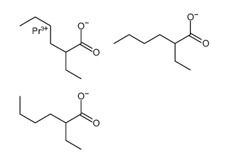 praseodymium tri(2-ethylhexanoate)结构式
