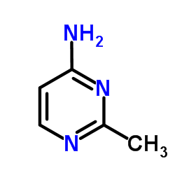 2-甲基-4-氨基嘧啶结构式