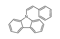 (Z)-9-[2-(phenyl)ethenyl]-9H-carbazole Structure