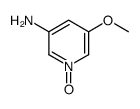 5-甲氧基-3-氨基吡啶-1-氧化物结构式