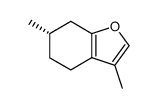 (S)-menthofuran结构式