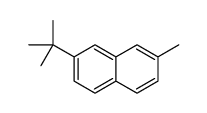 2-(tert-butyl)-7-methylnaphthalene结构式