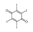 2,3,5,6-tetraiodocyclohexa-2,5-diene-1,4-dione Structure