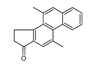 17H-Cyclopenta(a)phenanthren-17-one, 15,16-dihydro-7,11-dimethyl- Structure