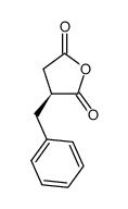 (S)-3-benzyldihydrofuran-2,5-dione结构式