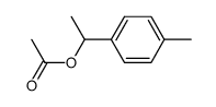 α-methyl-p-methylbenzyl acetate结构式