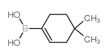 4,4-二甲基环己烯-1-基硼酸结构式