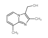 (2,8-二甲基-咪唑并[1,2-A]吡啶-3-基)-甲醇结构式