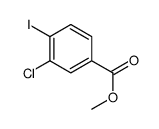 3-氯-4-碘苯甲酸甲酯结构式