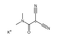 potassium salt of dicyano-N,N-dimethylacetamide Structure