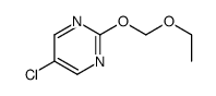 5-chloro-2-(ethoxymethoxy)pyrimidine Structure