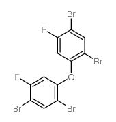 2,2',4,4'-tetrabromo-5,5'-difluorodiphenyl ether Structure