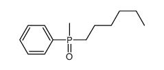 [hexyl(methyl)phosphoryl]benzene Structure