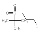 2-(3-chloropropylsulfonyl)-2-methyl-propane结构式