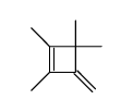 Cyclobutene, 1,2,3,3-tetramethyl-4-methylene Structure