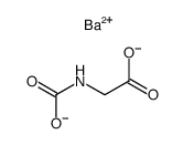 N-carboxy-glycine, barium salt Structure