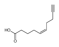 (Z)-5-Decen-9-ynoic acid Structure