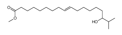 methyl 16-hydroxy-17-methyloctadec-9-enoate Structure