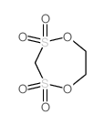 甲基二磺酸乙二醇脂结构式