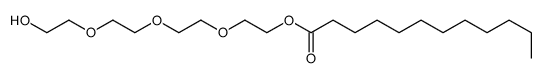 PEG-4 月桂酸酯结构式
