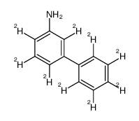 3-Aminobiphenyl-d9 Structure