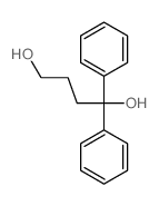 1,1-二苯基-1,4-丁二醇结构式