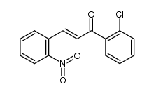 1-(2-chlorophenyl)-3-(2-nitrophenyl)-2-propen-1-one结构式