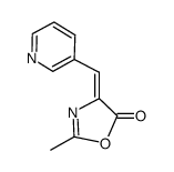 (4Z)-2-methyl-4((pyridin-3-yl)methylene)oxazol-5(4H)-one结构式