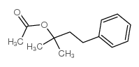 1,1-二甲基-3-苯基丙醇乙酸酯结构式