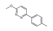 3-methoxy-6-(4-methylphenyl)pyridazine Structure