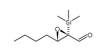 (2S,3S)-3-butyl-2-(trimethylsilyl)oxirane-2-carbaldehyde Structure