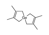 2,3,7,8-tetramethyl-5-germaspiro[4.4]nona-2,7-diene结构式