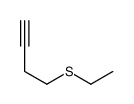 4-ethylsulfanylbut-1-yne结构式