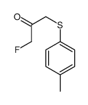 1-fluoro-3-(4-methylphenyl)sulfanylpropan-2-one Structure