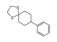 8-phenyl-1,4-dithiaspiro[4.5]decane结构式