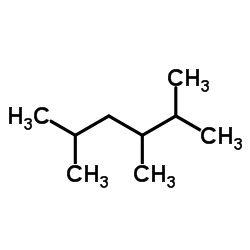 2,3,5-Trimethylhexane Structure