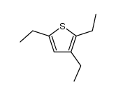 2,3,5-triethyl-thiophene Structure