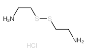 Ethanamine,2,2'-dithiobis-, hydrochloride (1:1)结构式