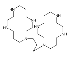 1-[3-(1,4,8,11-tetrazacyclotetradec-1-yl)propyl]-1,4,8,11-tetrazacyclotetradecane Structure