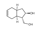 (1S,2R,3aS,7aS)-1-(hydroxymethyl)-2,3,3a,4,7,7a-hexahydro-1H-inden-2-ol Structure