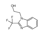 2-[2-(trifluoromethyl)benzimidazol-1-yl]ethanol Structure