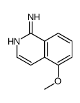 5-methoxyisoquinolin-1-amine结构式