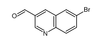 6-溴喹啉-3-甲醛结构式