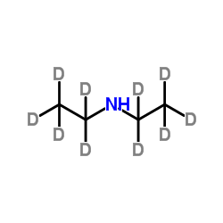 二乙基-d10-胺结构式