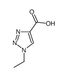 1-ethyltriazole-4-carboxylic acid Structure
