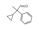 2-cyclopropyl-2-phenylpropionaldehyde Structure