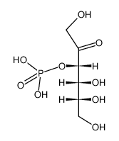 fructose 3-phosphate Structure